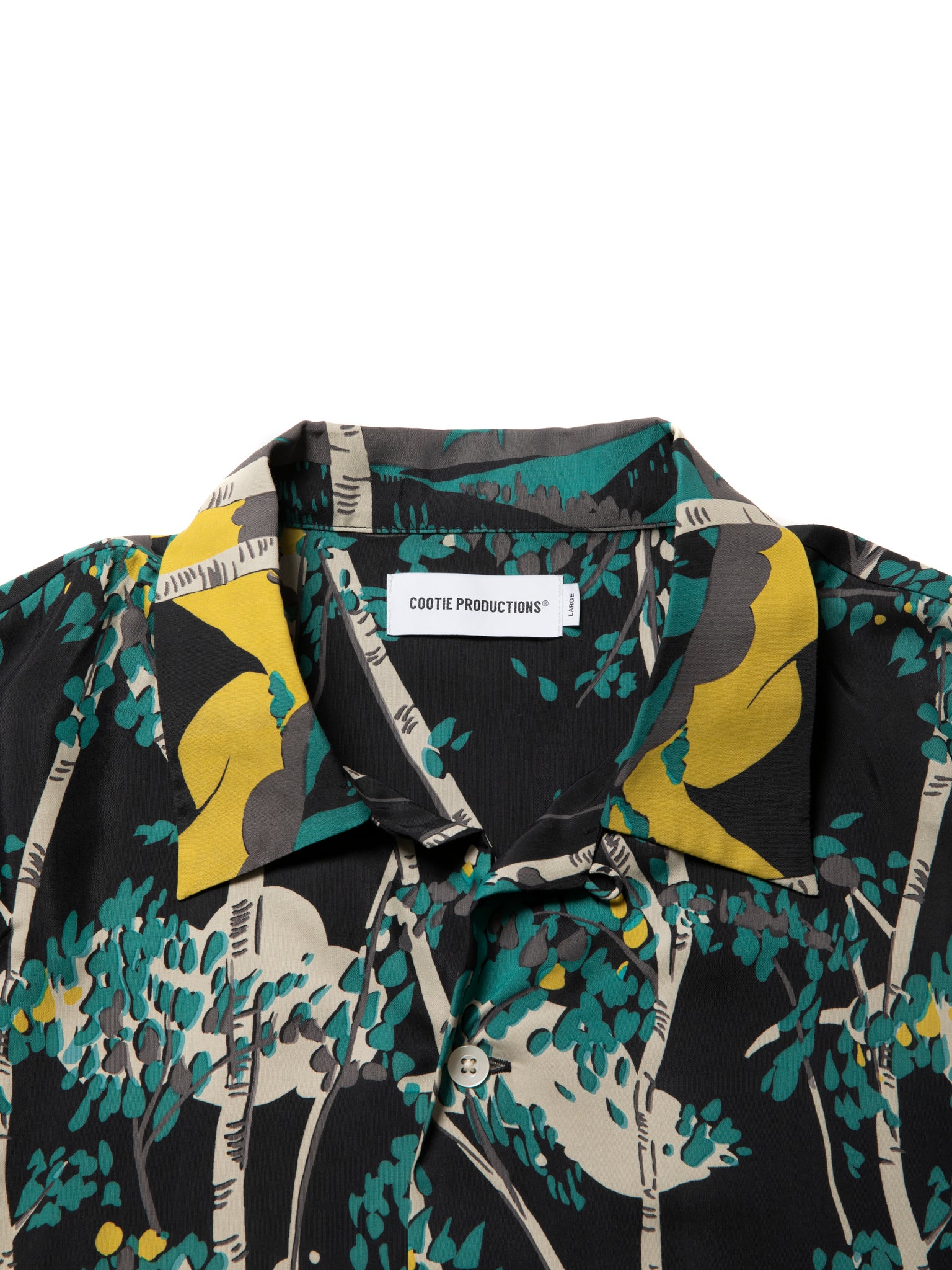 Rayon Open Collar S/S Shirts