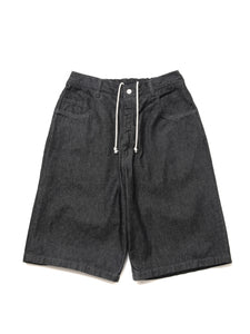 5 Pocket Baggy Denim Easy Shorts