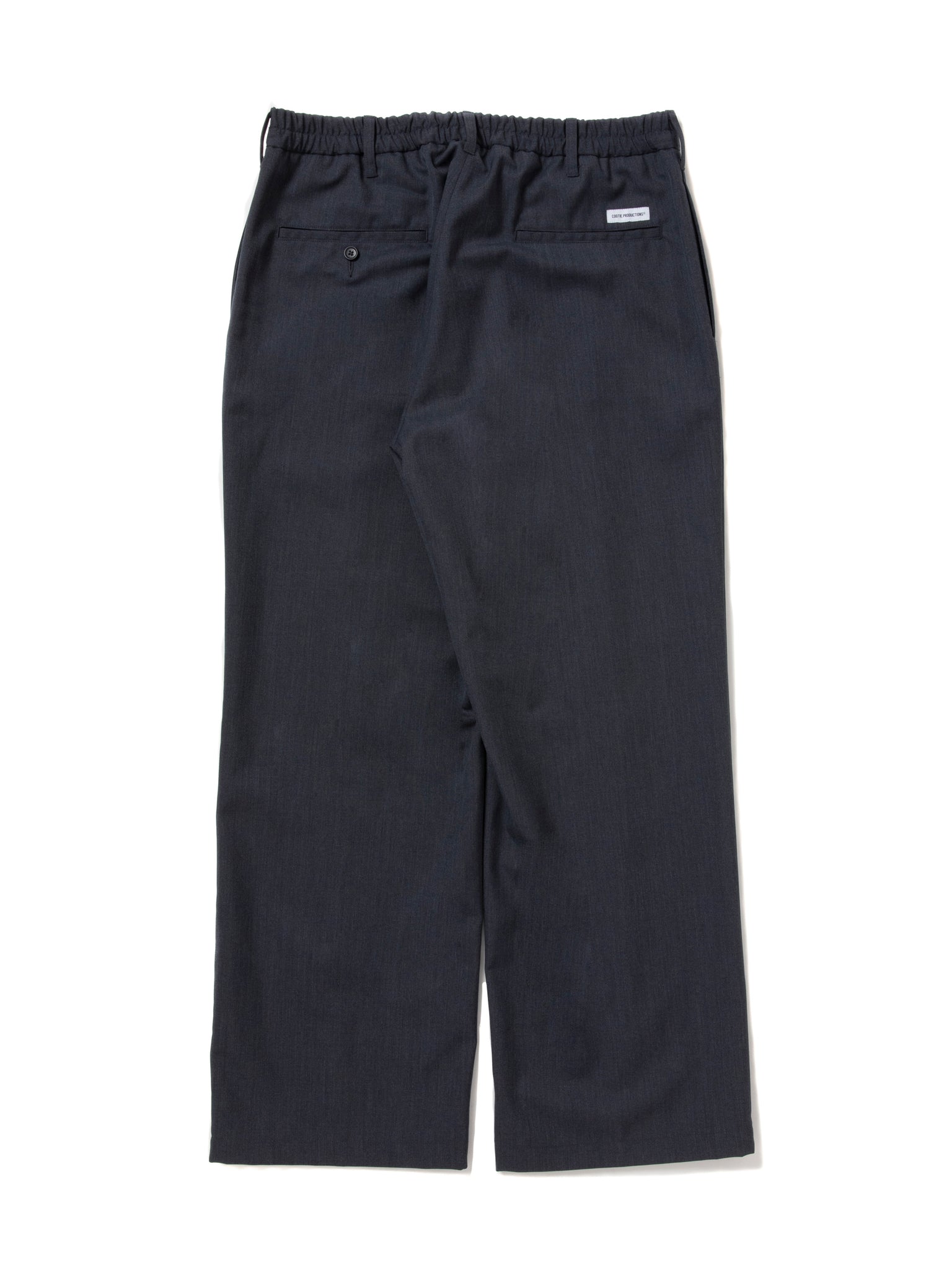 T/W Saxony Pin Tuck Square Leg Easy Trousers