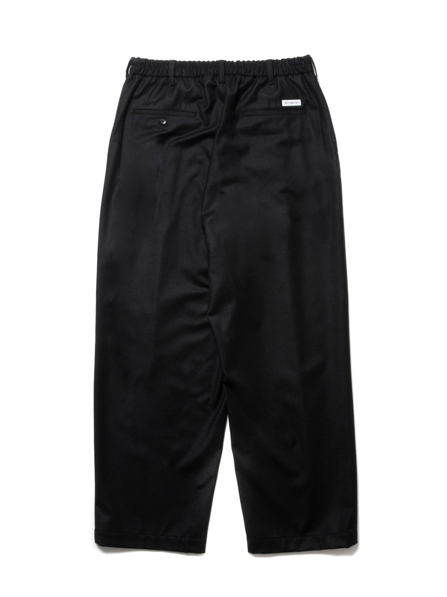 CA/W Flannel 2 Tuck Wide Easy Trousers