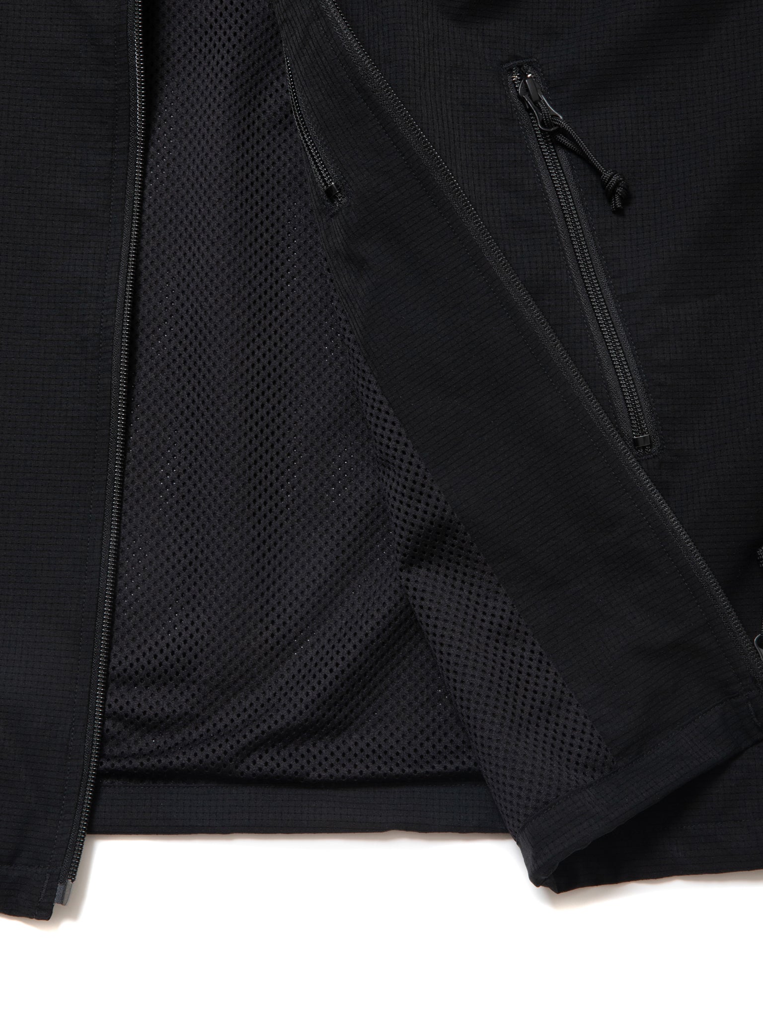 Polyester Perforated Cloth Track Jacket