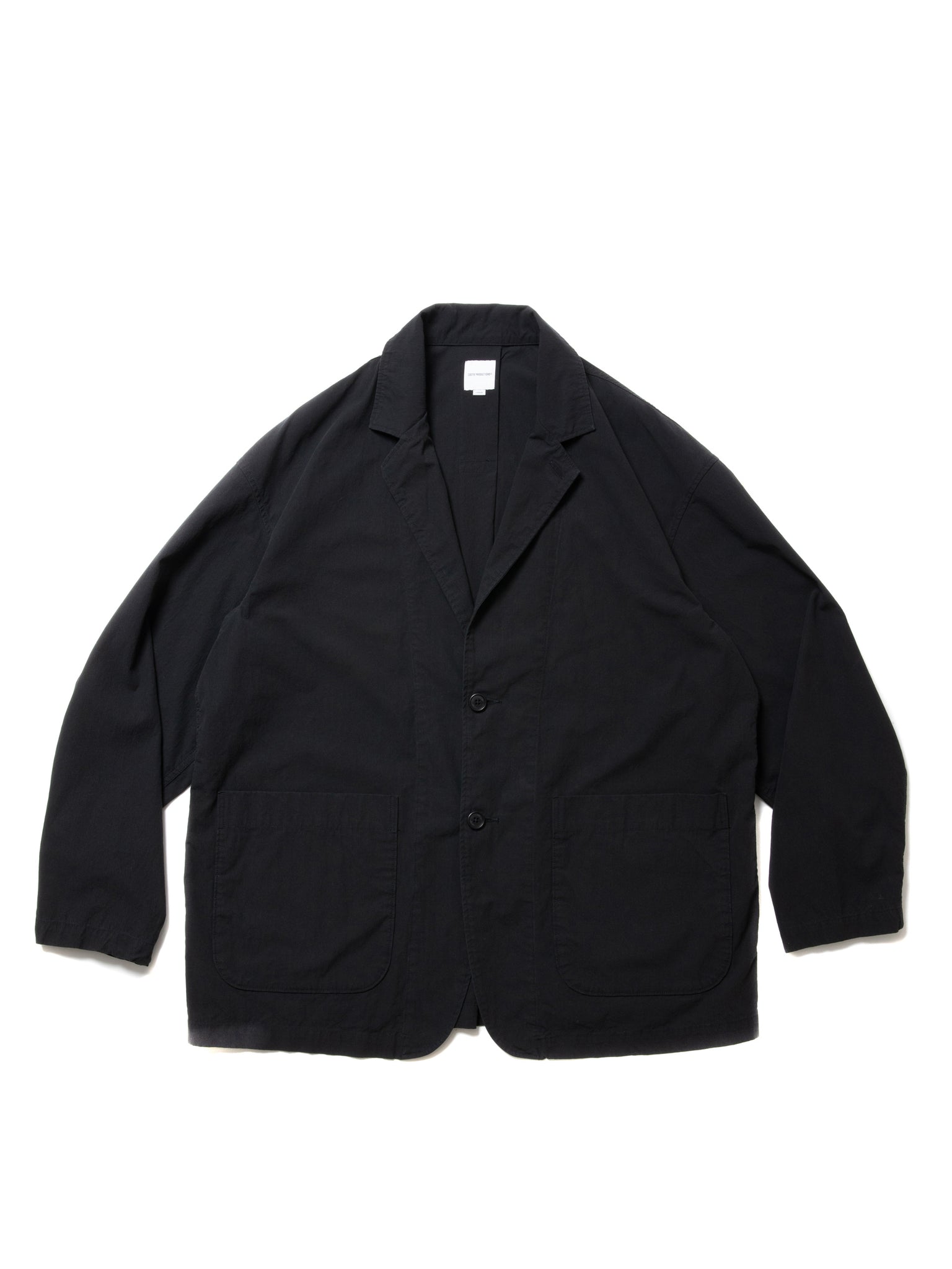 Hard Twist Yarn Twill Lapel Jacket