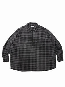 Amundsen Check Overized Half Zip L/S Shirts