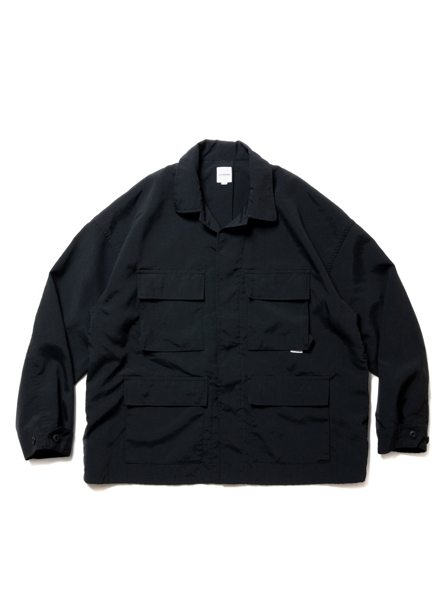 COOTIE Velour Zip Up Work Shirt - ファッション