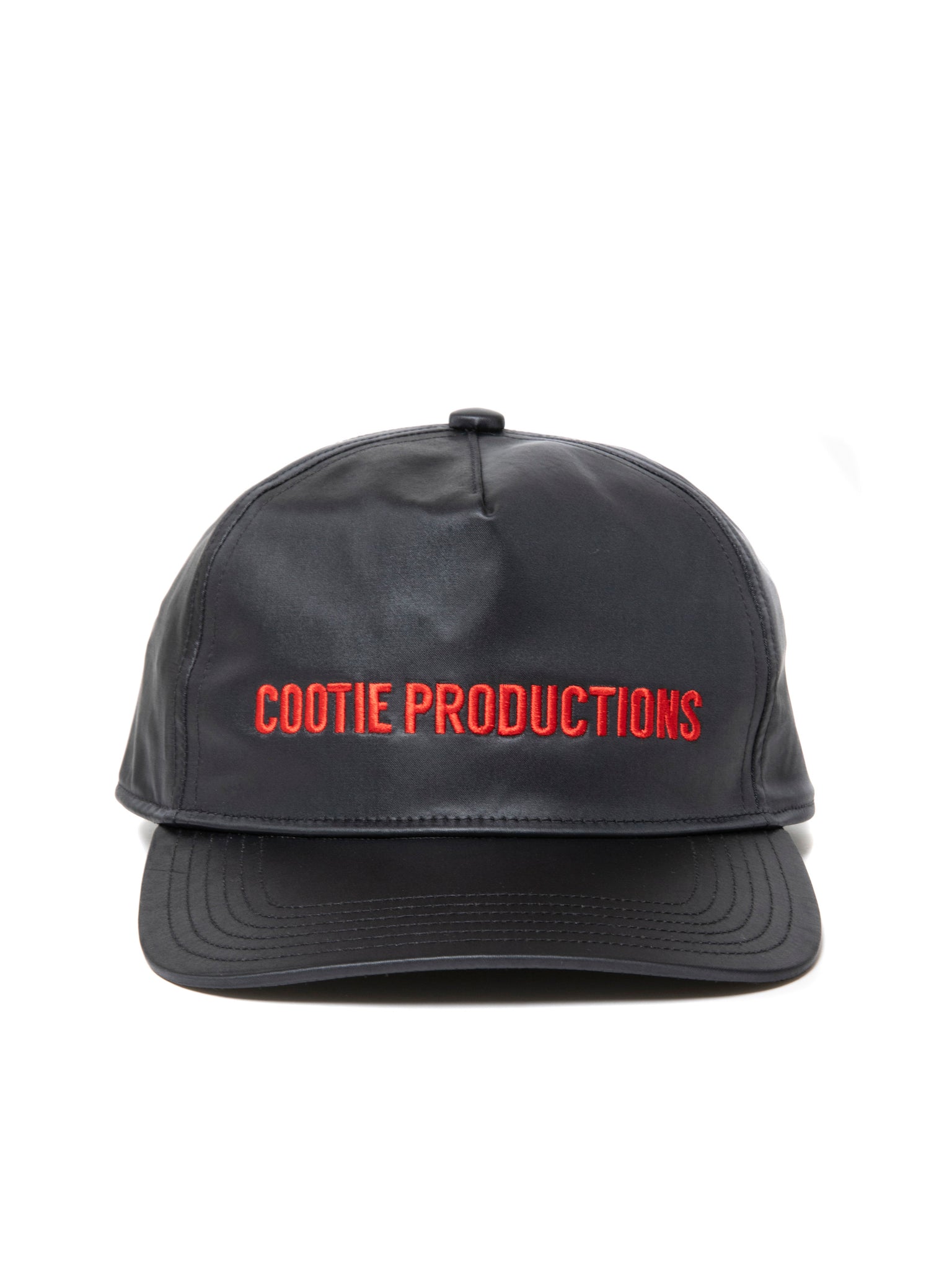 Damp Coated Satin 5 Panel Cap