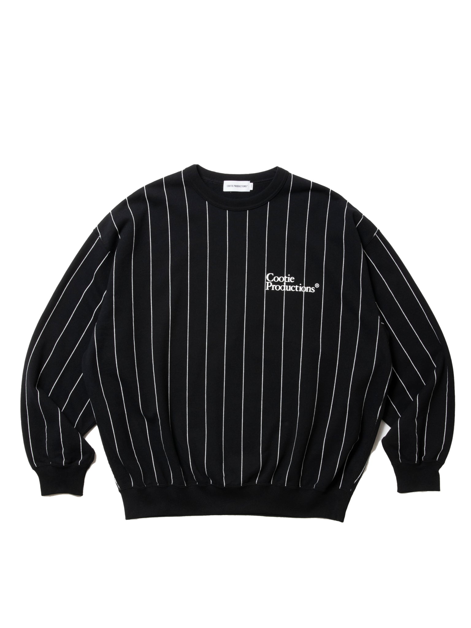 Allover Print Open End Yarn Sweat Crew