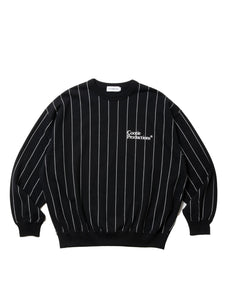 Allover Print Open End Yarn Sweat Crew