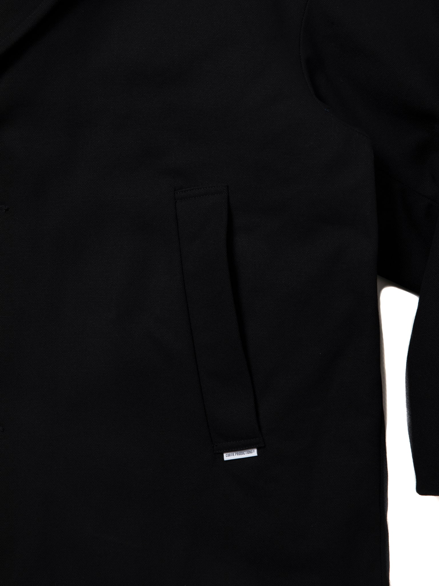 Cotton Canvas Padded Short Coat