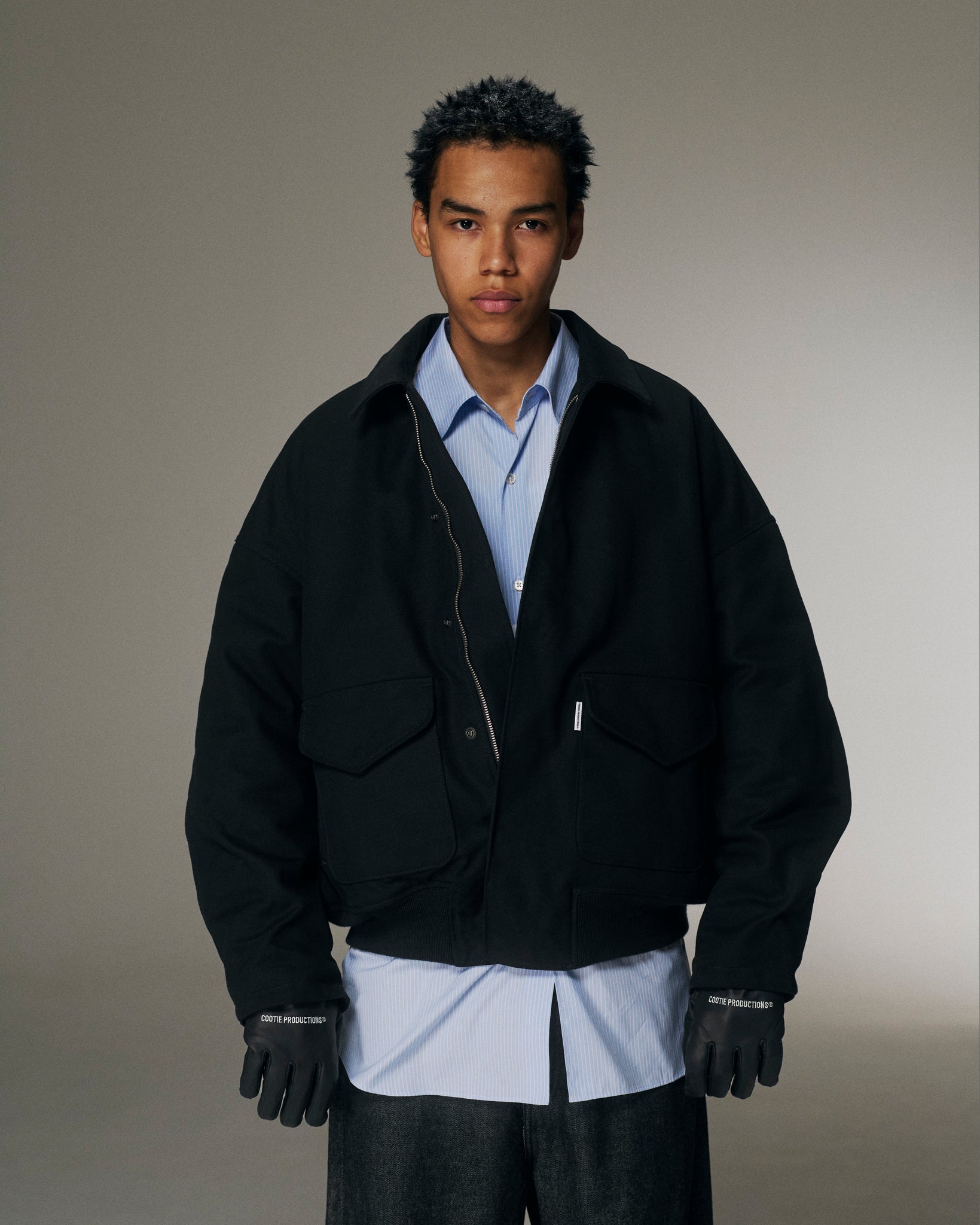 Cotton Canvas Padded Work Jacket