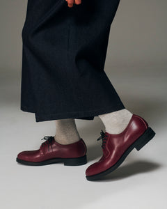 Derby Plain Toe Shoes