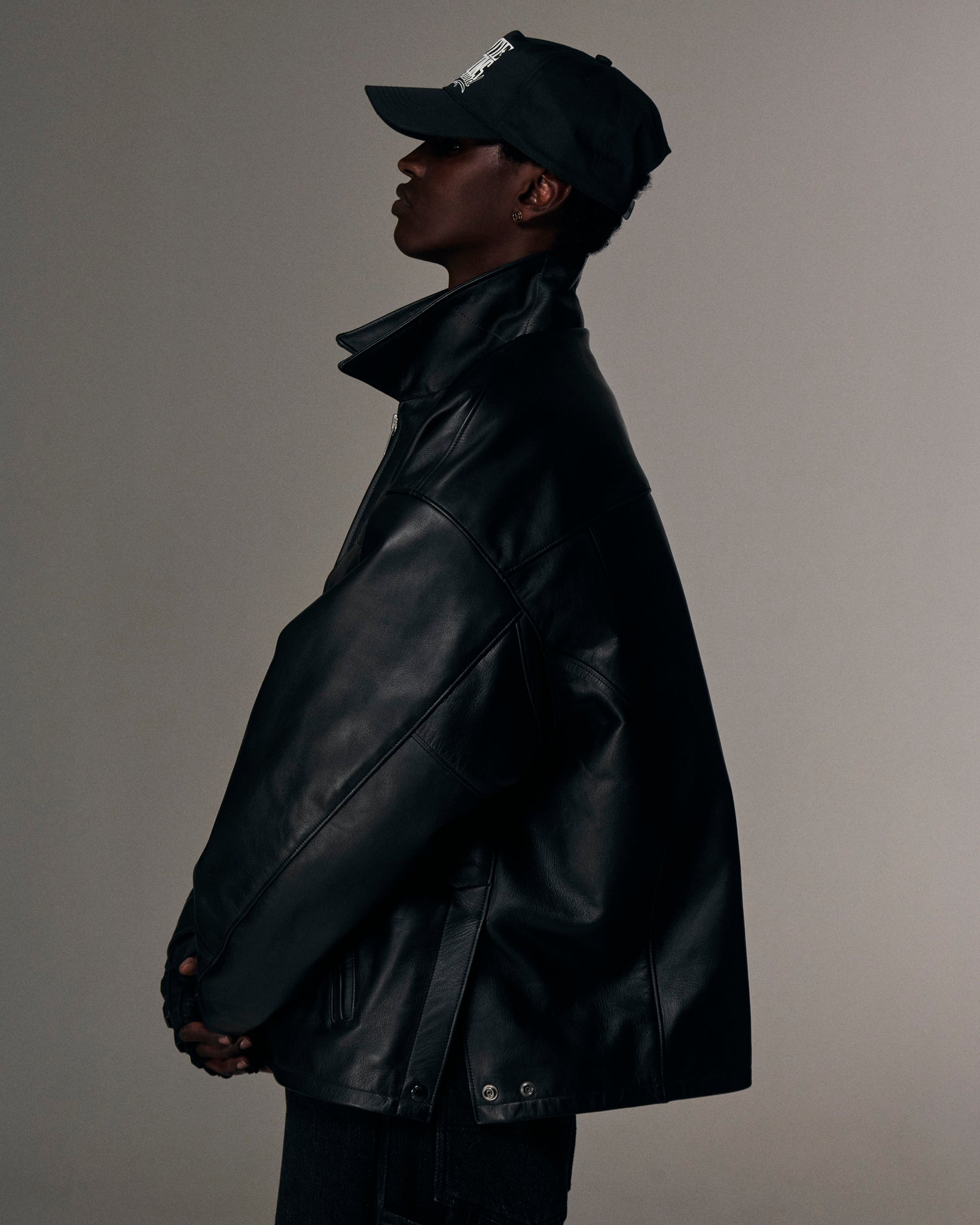 Leather Policeman Jacket