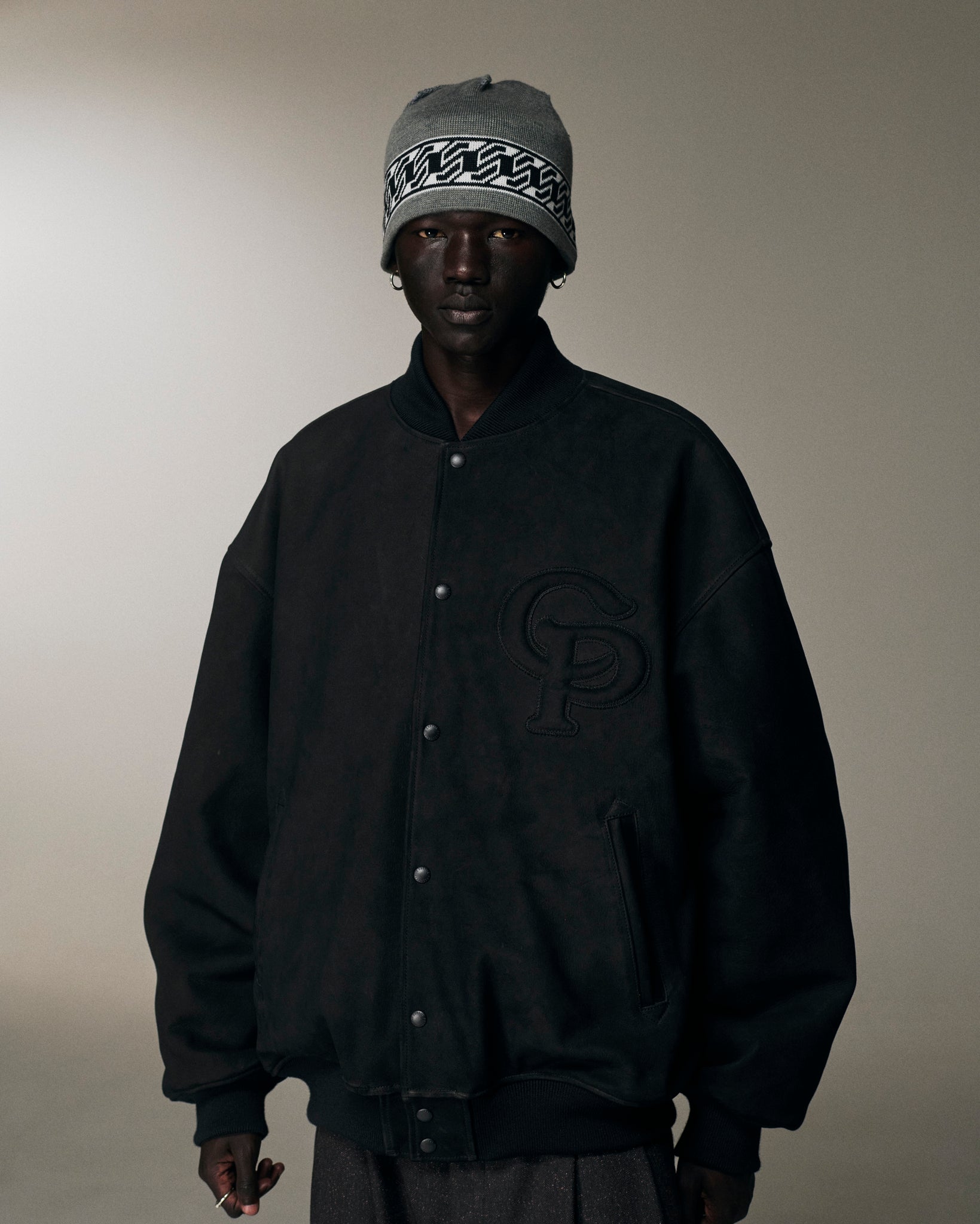 Nubuck Varsity Jacket