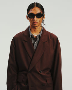 COOTIE PRODUCTIONS ワイドロングコート COOTIE (クーティー) CA/W Melton Chester Coat (カシミアウール