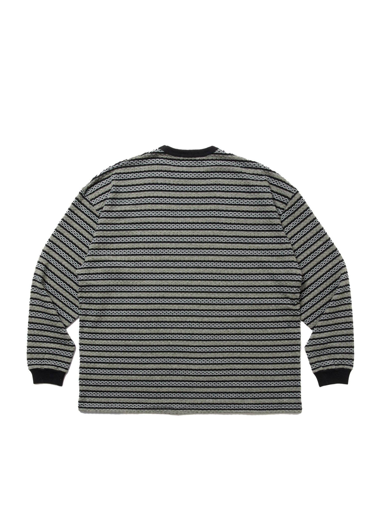 Jacquard Border L/S Tee