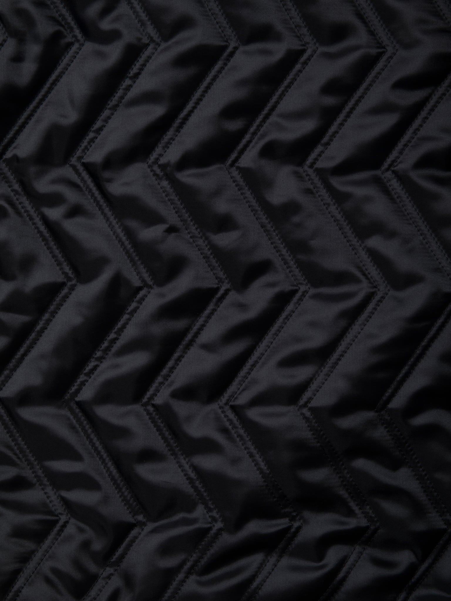 Ombre Stripe Wool Bomber Jacket