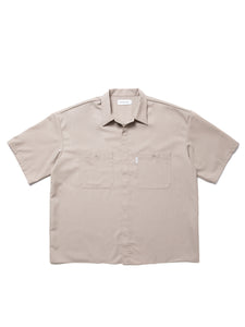 T/W Fly Front Work S/S Shirt