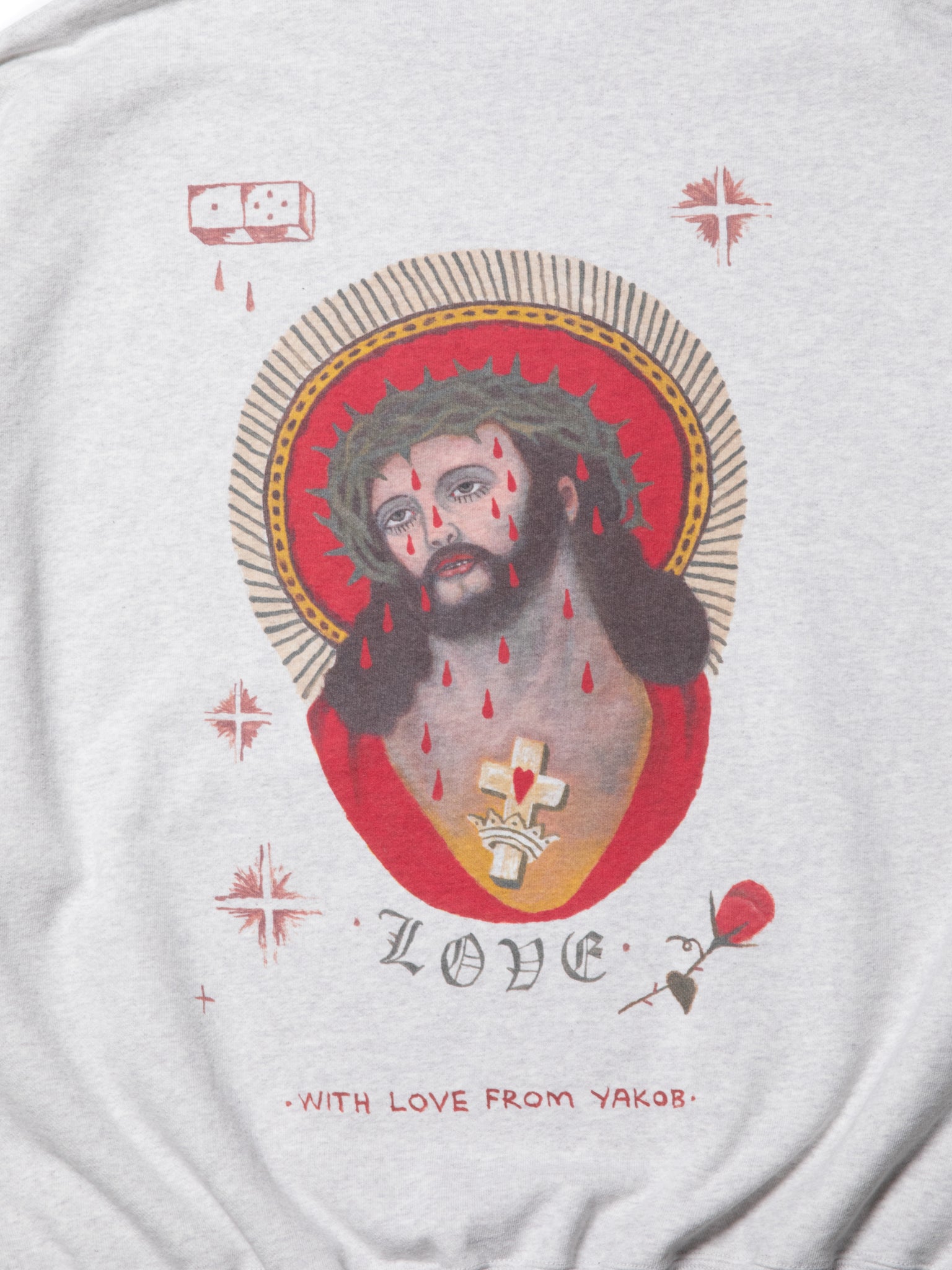 Open End Yarn Sweat Crew (JESUS)