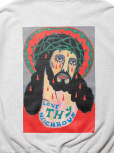 Print Sweat Crew (LOVE THY NEIGHBOUR)