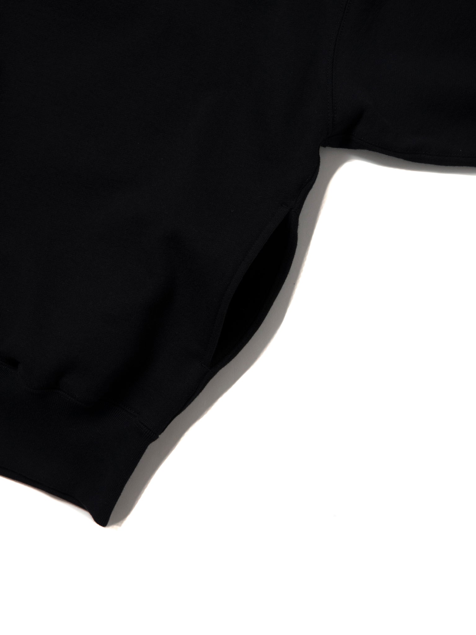 Plain Sweat Zip Hoodie