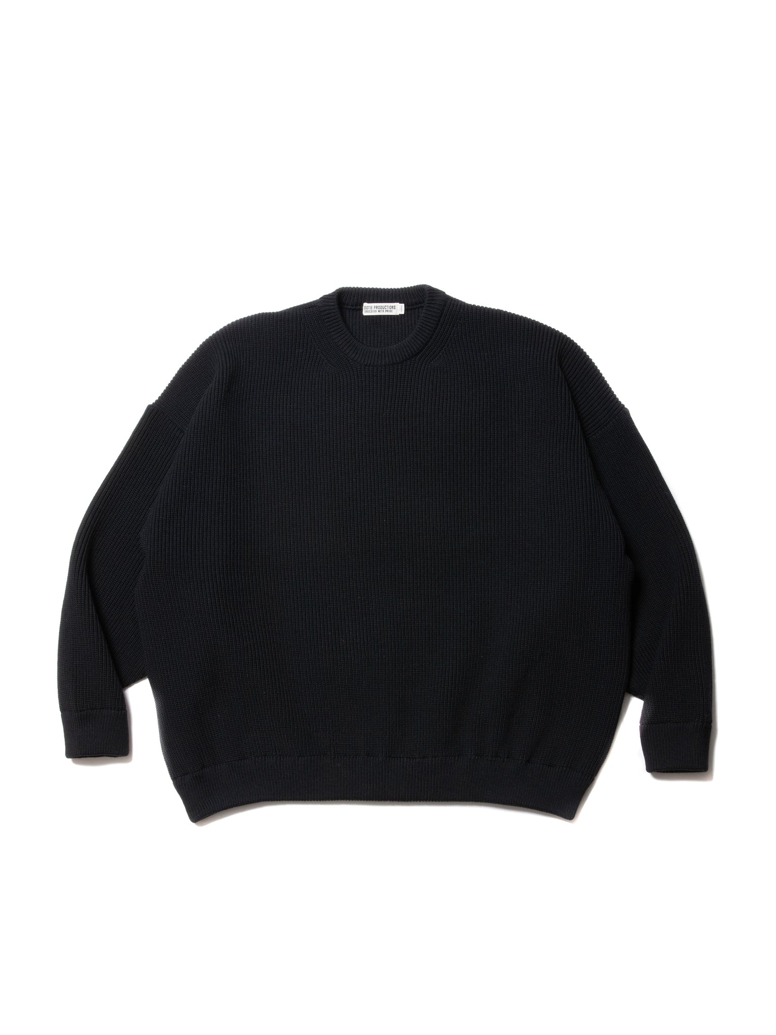 Rib Stitch Crewneck Sweater