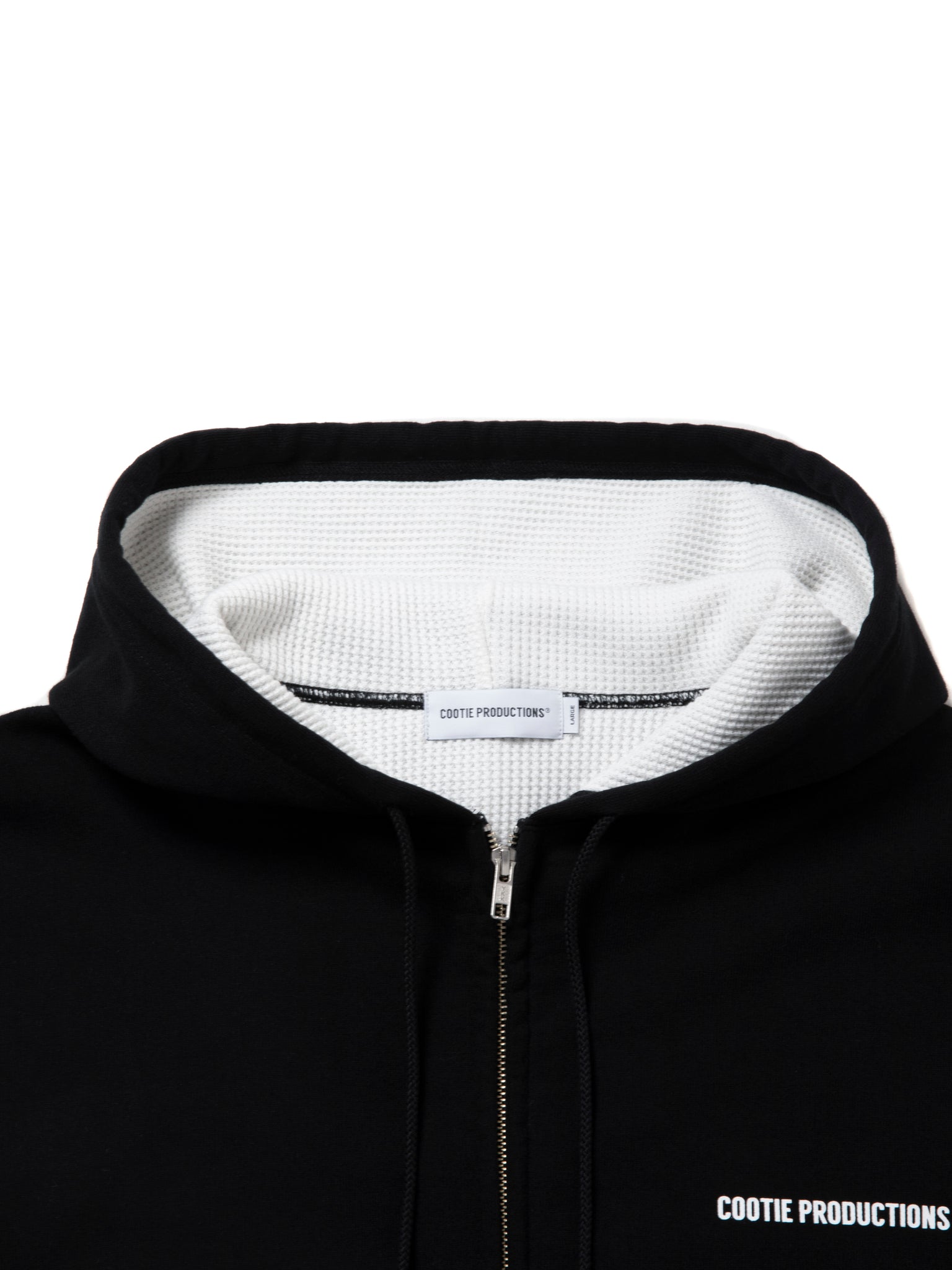 Thermal Combination Sweat Zip Hoodie