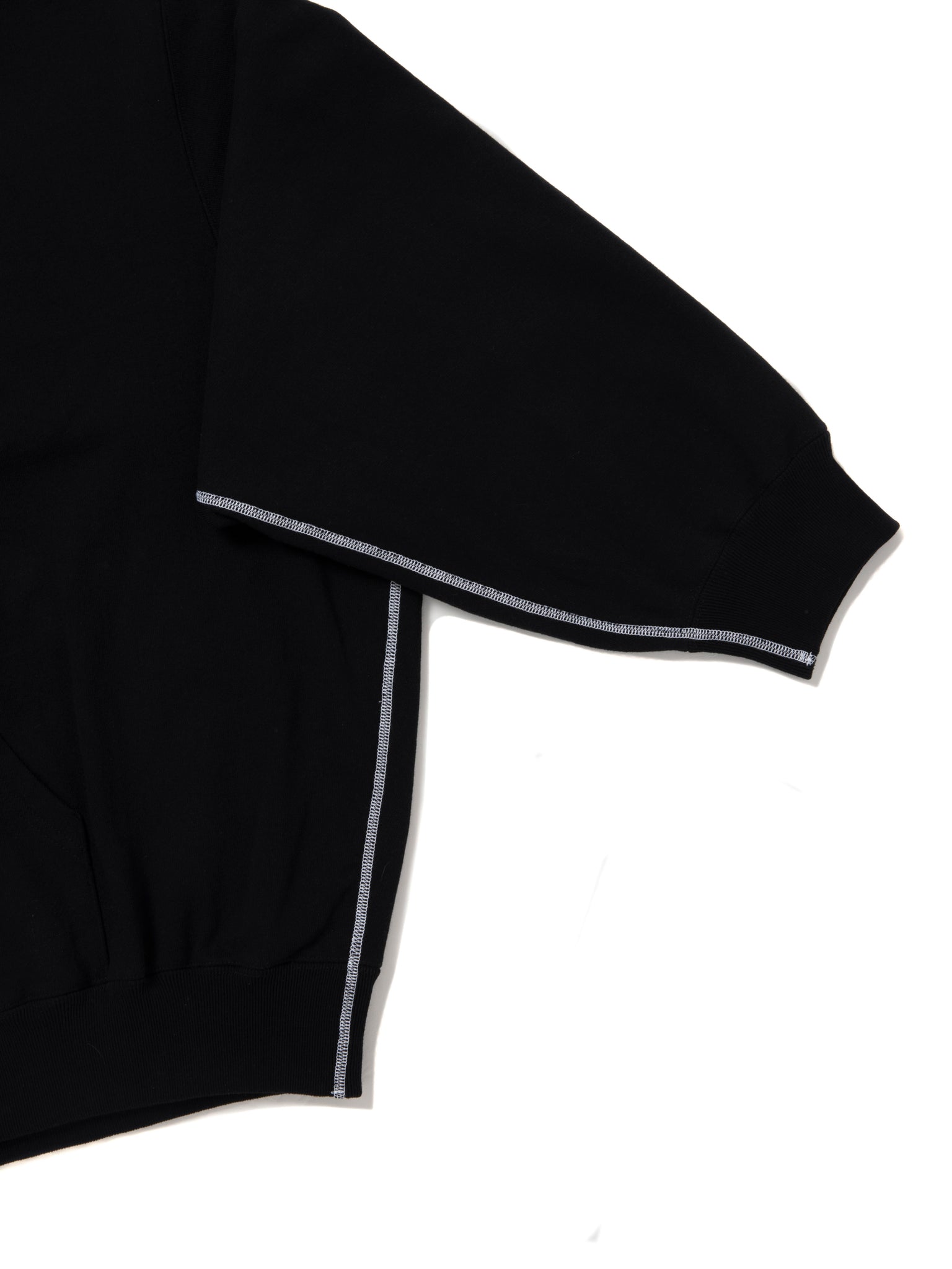Thermal Combination Sweat Zip Hoodie