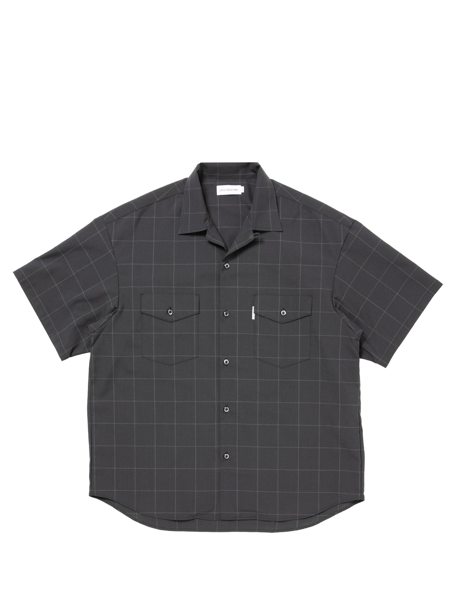クーティー　シャツ COOTIE / T/W Work S/S Shirt -Black-