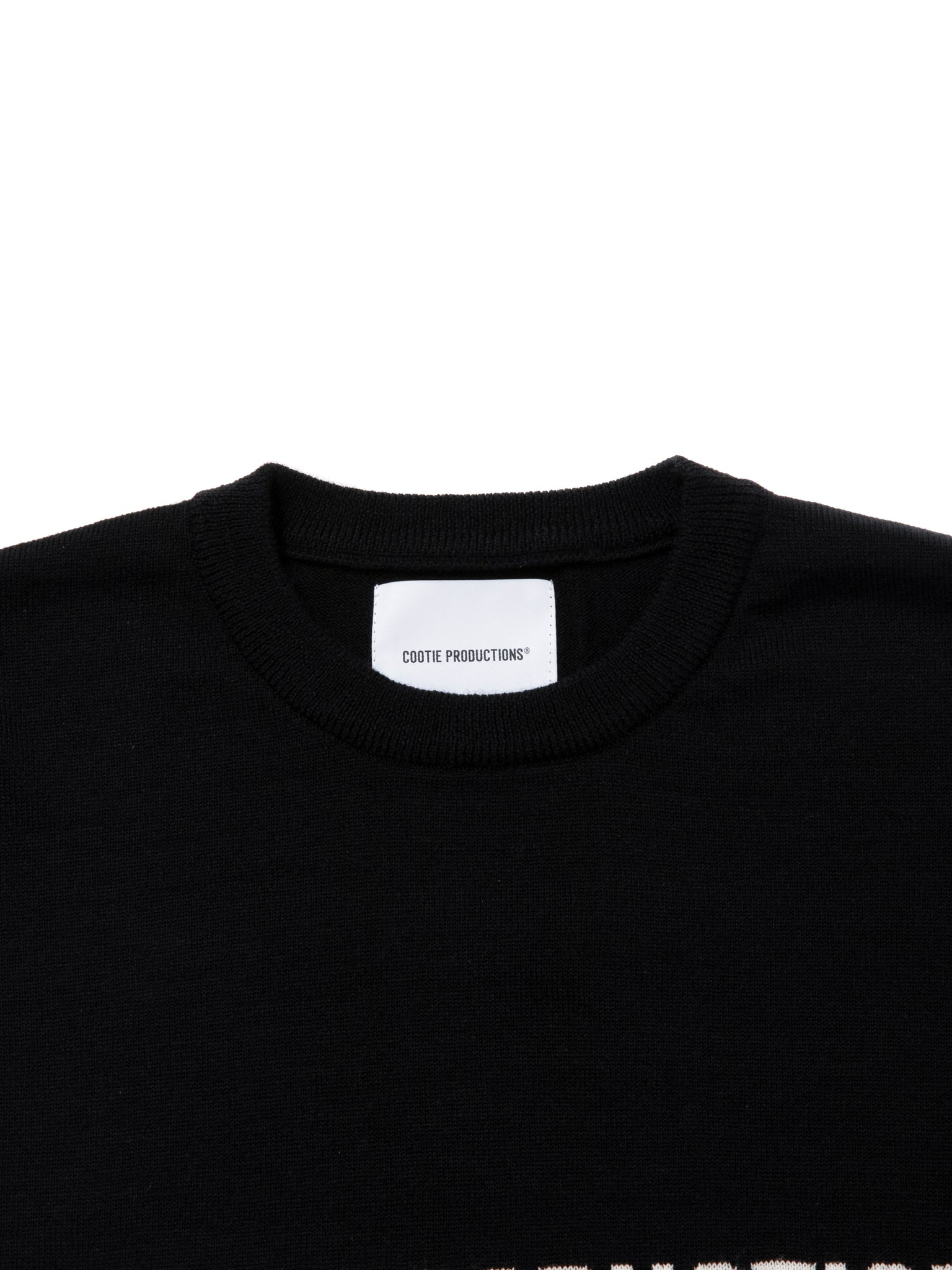 Intarsia Crew Sweater