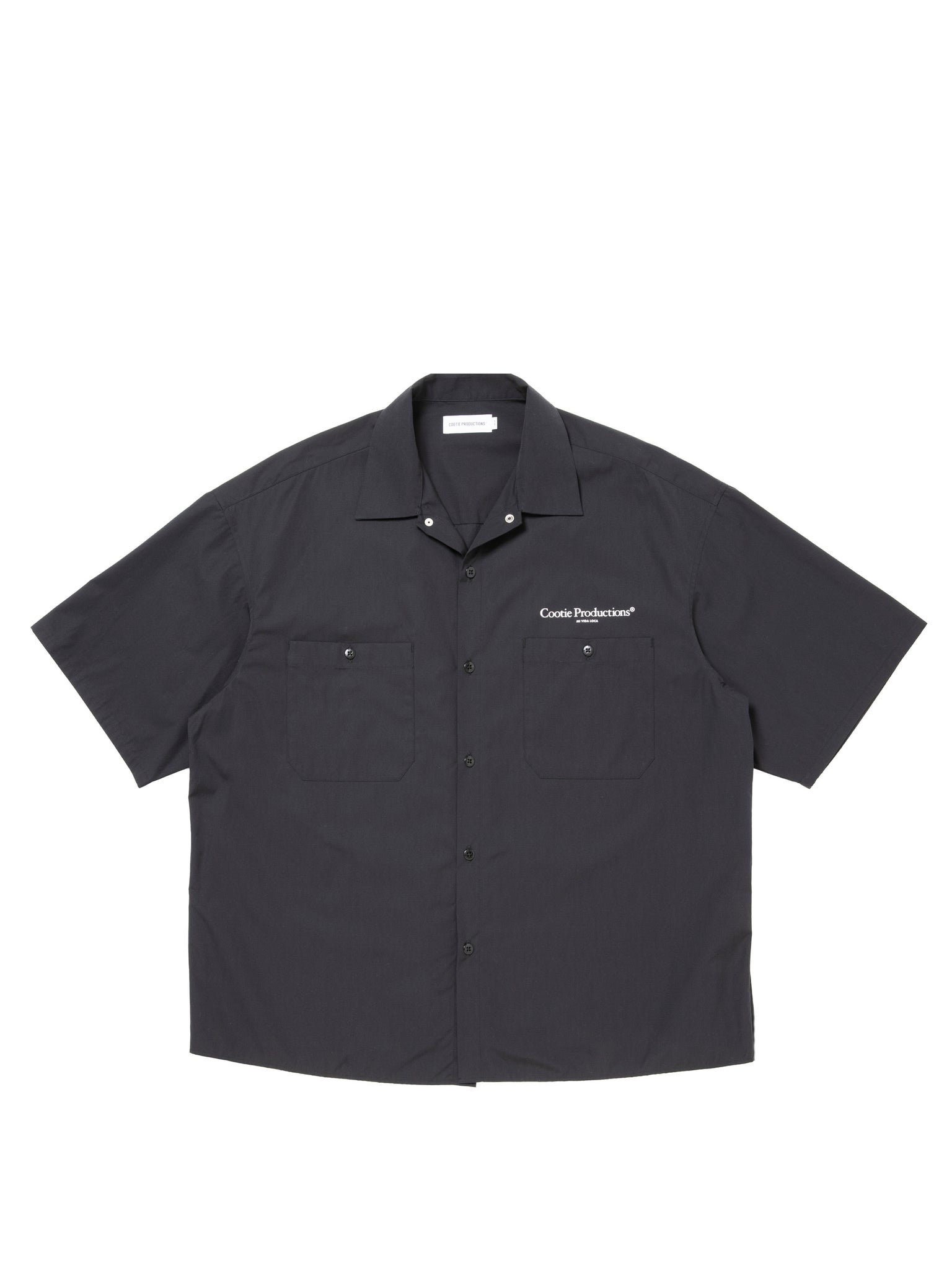cootie ポロシャツ COOTIE (クーティー) Polyester Twill Polo L/S Tee (ポリエステル