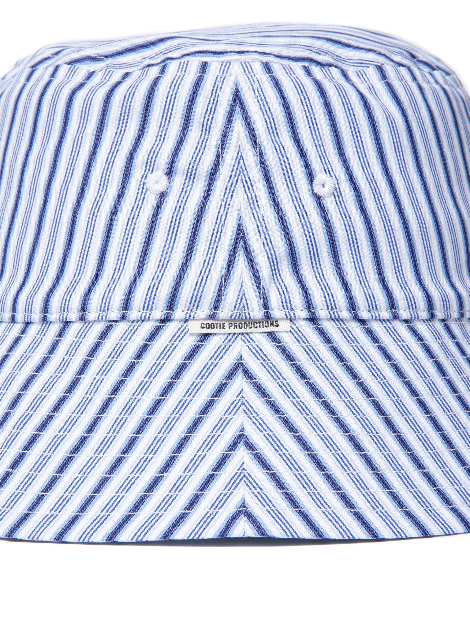 Stripe Broad Bucket Hat (THOMAS MASON)