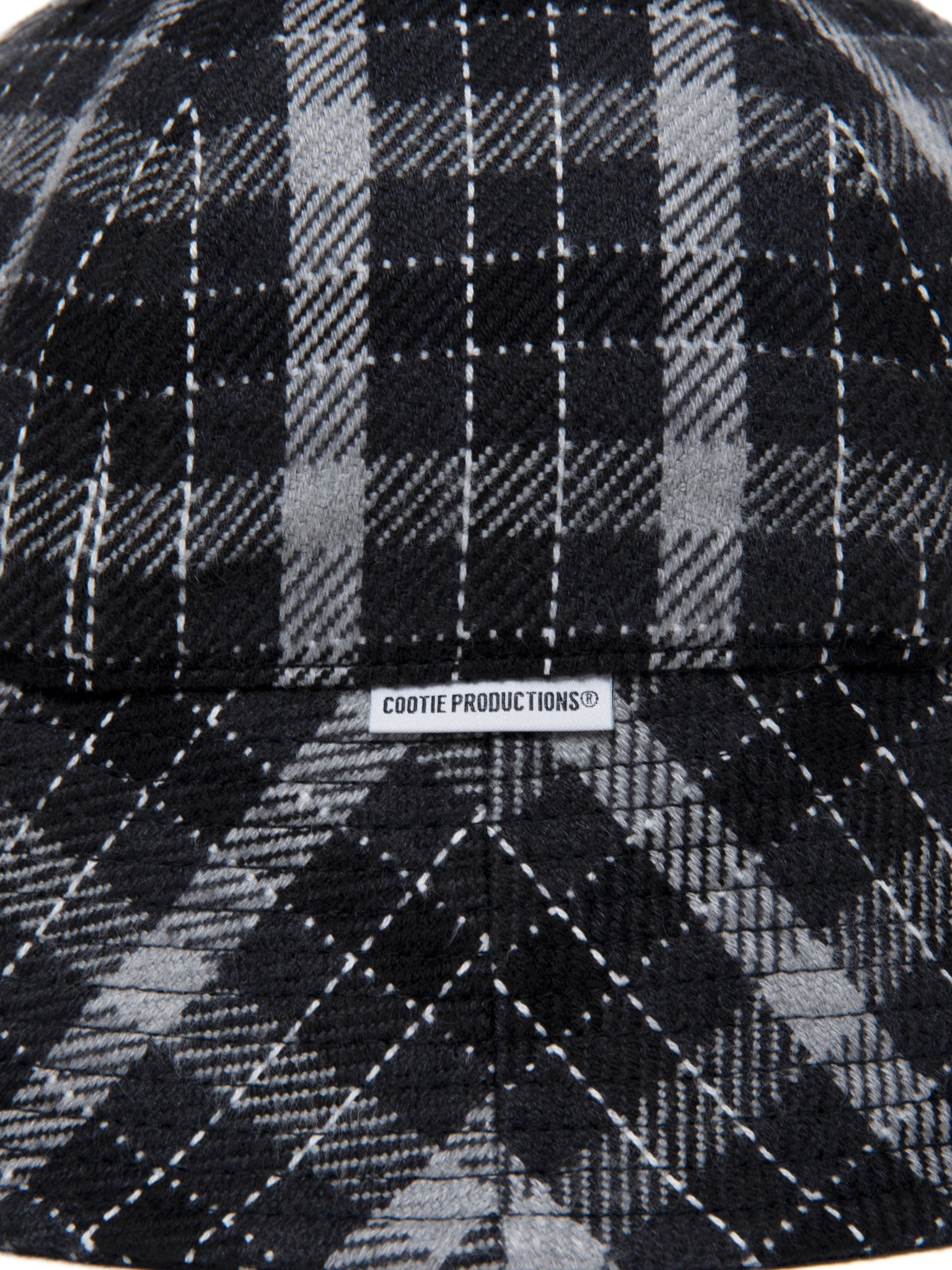 Heavy Flannel Check Ball Hat