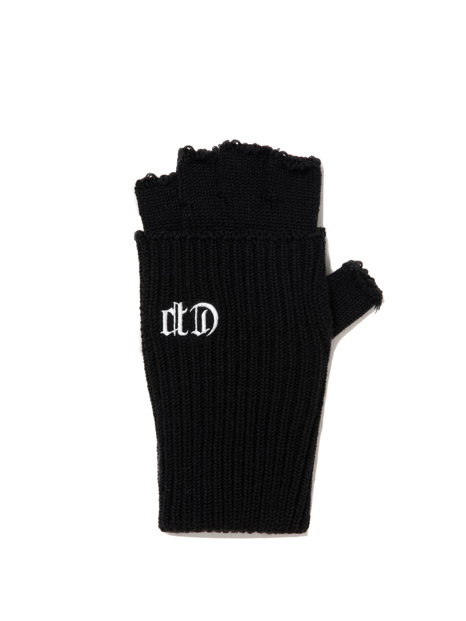 Knit Cuffed Fingerless Glove