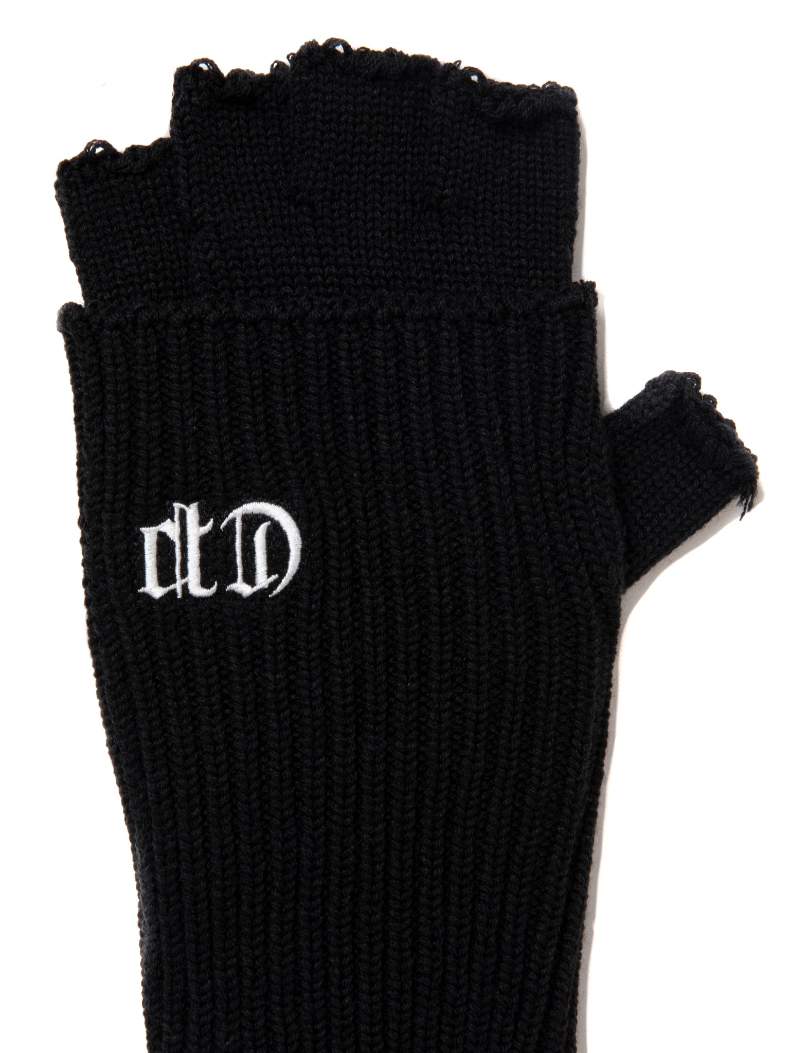 Knit Cuffed Fingerless Glove