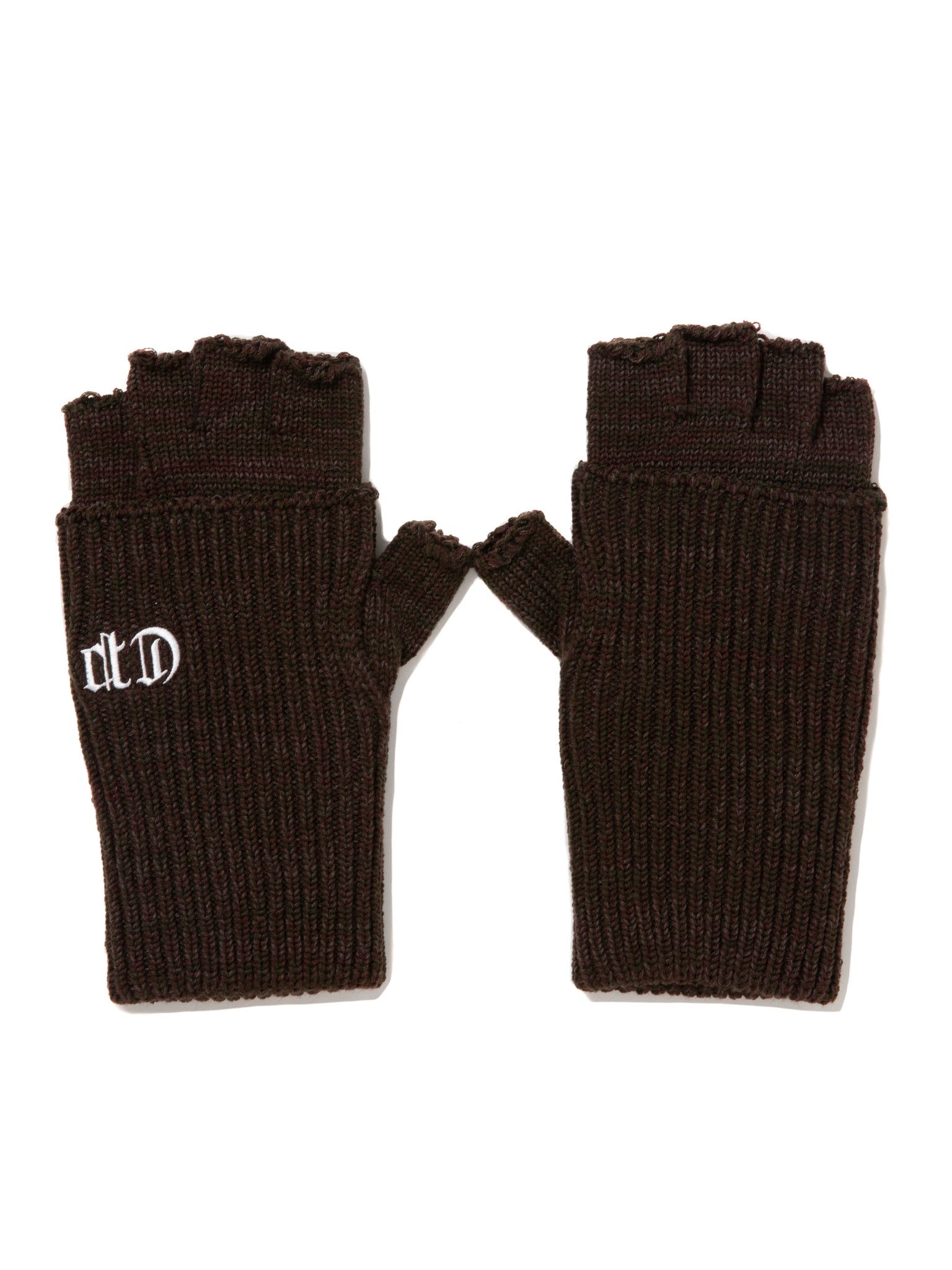 Knit Cuffed Fingerless Glove