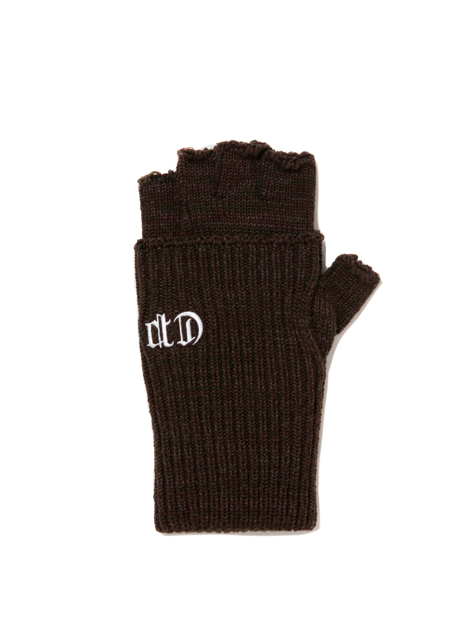 Knit Cuffed Fingerless Glove
