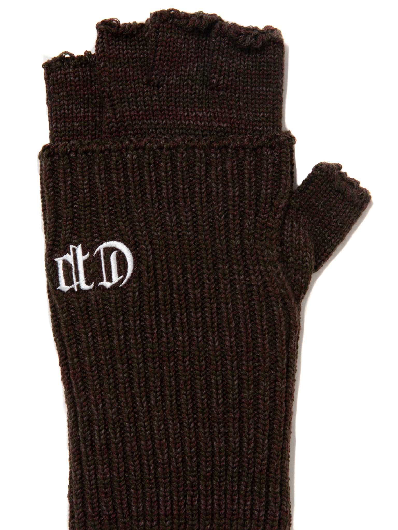 Knit Cuffed Fingerless Glove