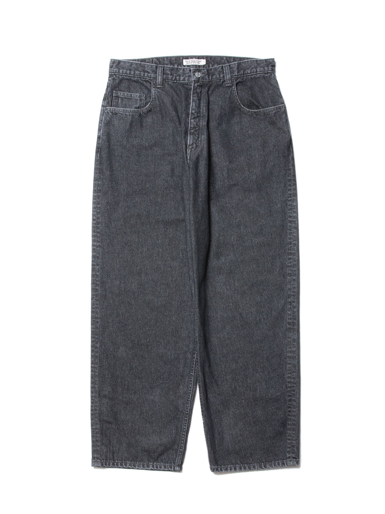 5 Pocket Baggy Denim Pants