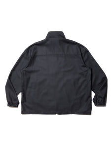 T/W Gabardine Stand Collar Zip Up Jacket
