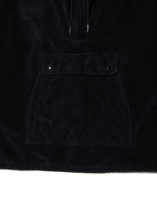 Garment Dyed Cotton Boa Anorak Hoodie