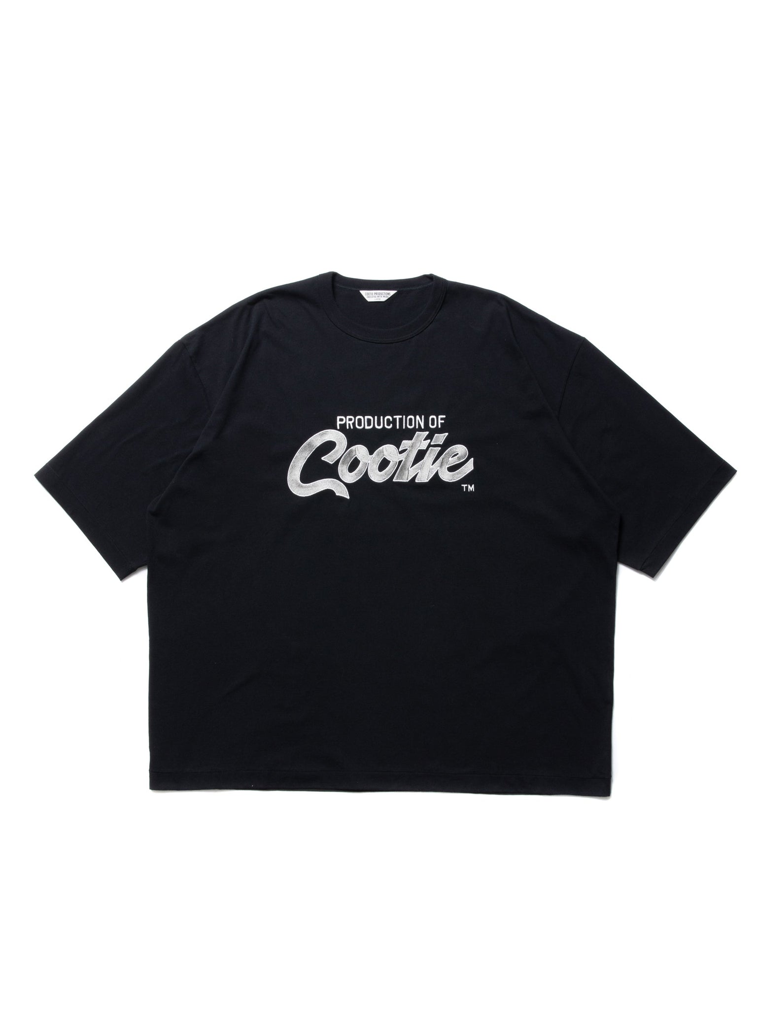 Embroidery Oversized S/S Tee (PRODUCTION OF COOTIE)